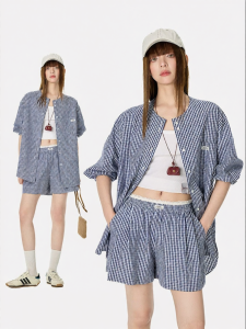 Turn Signal | Striped Casual Loose Shorts and Shirt Set