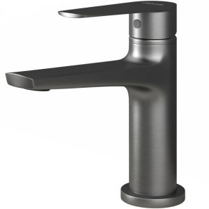 BESTH | Gray Copper Single Hole Bathroom Faucet