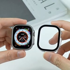 เคสแอปเปิ้ลวอช สำหรับ Apple Watch Ultra 2/49mm กระโปรง PC+Glass และ Smartwatch Protective Case