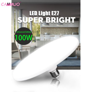 Cammuo LED Lamp 220V UFO Bulb Cold White 20W 30W 40W 60W 100W LED Bulb Lights for Home Lighting