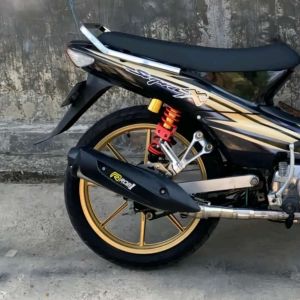 Knalpot ROB1 Supra Jupiter Vega Revo Smash Shogun Karisma Blade