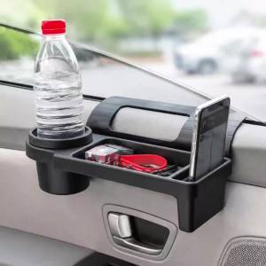 Khay Đựng Đồ Trên Cửa Xe Hơi - Giá Để Cốc Cửa Sổ Bên Giá Để Điện Thoại Phụ Kiện Lưu Trữ Nội Thất Ô Tô - Giá Để Cốc Trên Xe Hơi