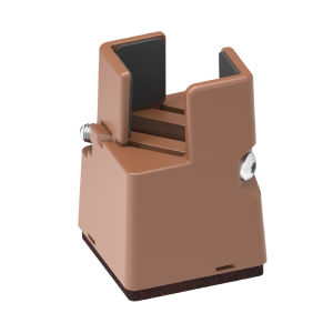 2PCS Adjustable Chair Feet Riser with Screw Clamp 2 4 Inch Height Heavy Duty Sofa Tables Bed Furniture Risers Square