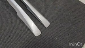 ราวหลังคา ทรงห้าง รถยนต์ อลูมิเนียม (บรอนซ์) แบบแปะกาว ไม่เจาะหลังคา รุ่น 4ประตู อีซูซุ ดีแม็ก ISUZU D-MAX DMAX 2012 2013 2014 2015 2016 2017 2018 2019 (RI) ST