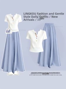 NUMEN BUTTON | Slimming Flattering Summer Dress Outfit