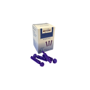 MAXCARE Twist Lancets 30g (50 pieces per box and 200 pieces per box Sterile Lancets)