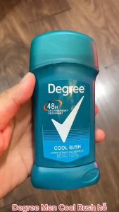 Sắp Lăn Khử Mùi Degree Men UltraClear Black & White Cool Rush 76g Của Mỹ - lăn nách khử mùi hôi Nam
