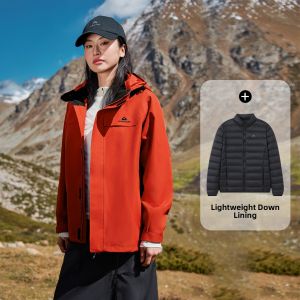 Pioneer camp | Winter Warm Waterproof 3-in-1 Jacket