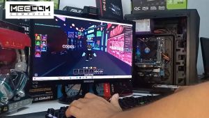 คอมพิวเตอร์ ครบชุด เล่นเกมลื่น i5 GTX1050Ti RAM16GB SSD เล่นGTA V FiveM ROV Roblox Valorant ตัดต่อ ทำงาน พร้อมจอ