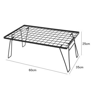 Outdoor Camping Portable Folding Steel Mesh Table Set BBQ Picnic Multi-Function Equipment Mountain Guest Mounthiker SZK85