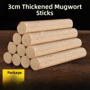 3cm Thick Moxa Stick Pure Artemisia Cigarette No Smoke Home Use Five Year Old Traditional Chinese Medicine Lighting Column