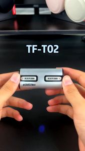 Transformers TF-T02 Wireless Bluetooth 5.4 Earphones Hi-Fi Sound Music & Gaming Modes 8D Surround Touch Control Type-C Charging