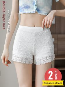 Anti-Exposure Non-Rolling Outwear Suitable For Summer Lace Loose Shorts