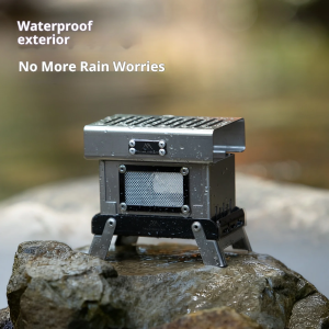 Mountainhiker Portable Stainless Steel Vintage Camping Incense Burner & Mosquito Repellent - Foldable indoor/outdoor tabletop de