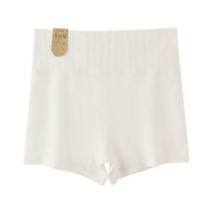 miiow | High Waist Cotton Safety Pants Women Anti-Light Bottoming Underwear Antibacterial Briefs Comfortable Cotton Underpants