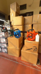 Máy thổi lá cây - máy thổi bụi chạy xăng 2 thì EB260 công suất mạnh mẽ 4hp - Bản Mới 2025