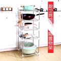F&F: Cala Kitchen rack stainless steel/dish rack/pan rack/pot rack/rak dapur/rak barang dapur. 