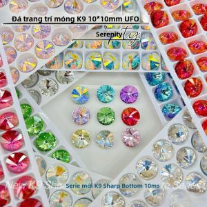 72 Món Trang Trí Móng Tay Hình Đĩa Bay Tròn Nhiều Màu Pha Lê Đá Nhũ Cho Trang Trí Móng Tay Tự Làm Dụng Cụ Làm Móng Thủ Công Nguyên Liệu Cho Người Tạo Mẫu