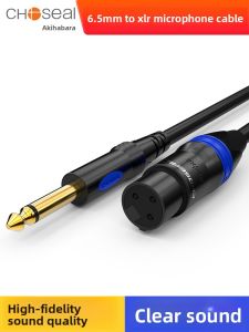 Choseal | Microphone to 6.5mm Male XLR Cable Copper Audio Cable