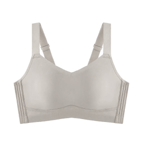 Seamless Intimates Womens Breasts Contracting Breast Holding Push-up Thin Glossy Plus Size Bra Full Cup Summer