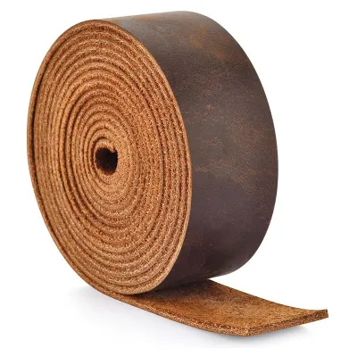 Genuine Leather Top Grain Vintage-style Cattlehide Leather Strip Crazy Horse Leather Handmade DIY 1.8mm Thick Oily Waxed L