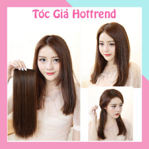 Kẹp phồng chân tóc CAO CẤP tóc giả dài vừa 30 cm có thể kết hợp tóc thẳng/ xoăn