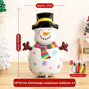 ETY | Christmas Decoration Christmas Elder 3D Foil Balloon