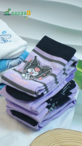 [Tất bắp chân Sanrio] BST Tất vớ dài cho bé gái hoạt hình KuromiMelodyCinnamoroll thoáng khíthời trang Hàn Quốc
