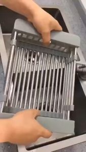 Khay gác chậu rửa chén bát rổ rút để đồ co rút đa năng chậu rửa chén bát.