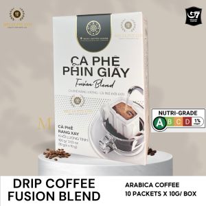 TN Legend drip coffee- Fusion blend 10pk x 10g ( Paper drip bag coffee)