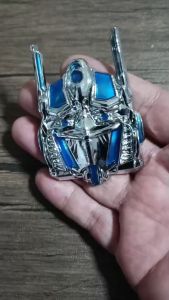 ส่งจากกรุงเทพ โลโก้ ชิ้นงานโลหะ ขนาด 5.0x7.0 Cm 1อัน Transformers autobot decepticon ออโต้บอท น้ำเงิน
