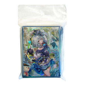 Bandai | Standard Size 67x92MM Suitable For Collecting Boardgame Trading Cards 60PCS Holographic Anime Girl Furina Card Sleeves Toys