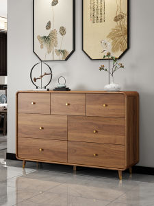 HESHIBOYA | Solid Wood Storage Multifunctional Drawer Cabinet