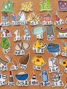 สติกเกอร์ปิดขยะกลับบ้าน งานฝีมือในครรภ์ หนังสือเรียนการศึกษา ภาพวาดที่ติดได้ด้วยตัวเอง สื่อการศึกษาวัสดุธุรกิจ