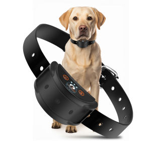 Dog Anti-Bark Collar for Large Dogs Static Shock & Vibration Training Collar with 5 Adjustable Sensitivity Levels Beep & Shock