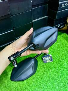 Gương xoay 360 độ mẫu Ab chân 10 ly ren thuận gắn nhiều xe( tặng kèm chân nối 2cm) giá 1 cái bên trái