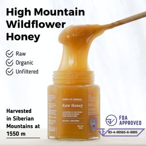 น้ำผึ้งดอกไม้ป่าไซบีเรีย ออร์แกนิค High Mountain Wildflower Honey from Siberia" ใน น้ำที่น่าสนใจ