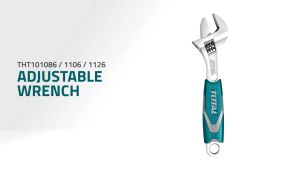 TOTAL Adjustable Wrench THT101086 - 8" / THT101106 - 10" / THT101126 - 12"