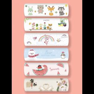 Talang AC Motif Karakter Reflektor Cover AC Penahan Angin Hembusan AC
