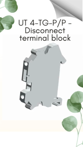 UT 4-TG-P/P - Disconnect Terminal Block