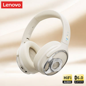 Lenovo | Lenovo LES-113 Wireless Bluetooth 6.0 Headphones 63h Long Endurance HiFi Sound For Music E-Sports And Other Scenarios Headset