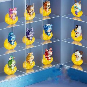 [FREESHIP] Mô Hình Lắp Ráp 12 Cung Hoàng Đạo 3D Có Đèn Led Phát Sáng Dễ Thương