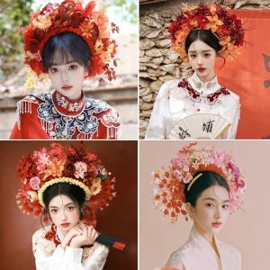 New Ethnic Style Hairband Floral Headwear Realistic Simulation Hanfu Hair Accessories Zhao Liying Favorite Quanzhou Hairpin