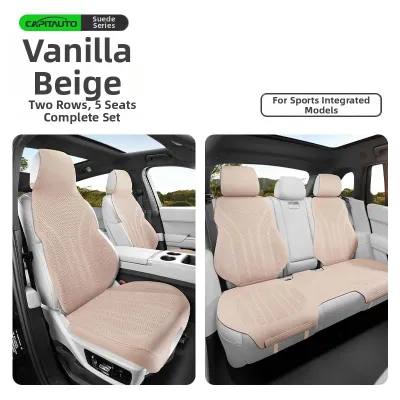 CapitAuto | Four Seasons Universal Leather Car Seat Cover