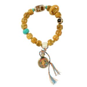 ZANGCUN | Gender-Neutral Tibetan-Style Bone Beads Bracelet