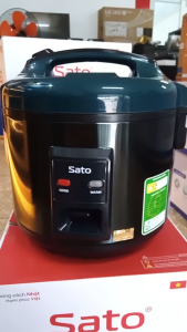 Nồi cơm điện Sato 12A016.N lòng niêu dung tích 12 lít - CƠM NIÊU DẺO NGON - HẤP DẪN TỪNG HẠT