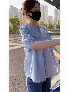 Maternity Long Sleeve T-Shirt Shirt Style Spring Autumn Womens Two Piece Set Loose Fit Cotton Blend Moisture Wicking round Neck