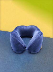 Travel Blue Ergonomic Pillow Bantal Leher Ergonomis Hoodie TB216