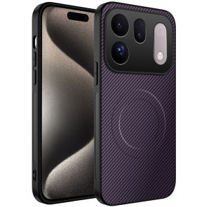 Ốp Điện Thoại Từ Tính Cho OPPO Find X10 PRO MAX Magsafe Sạc Không Dây Sợi Carbon Mặt Sau Chống Sốc Chống Trầy Xước Đen Xanh Xám Tím