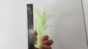 Saint Michael the  Archangel 7 inches Glow in  Dark Religious Decor Catholic Devotions